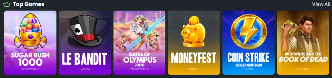 Selection of games