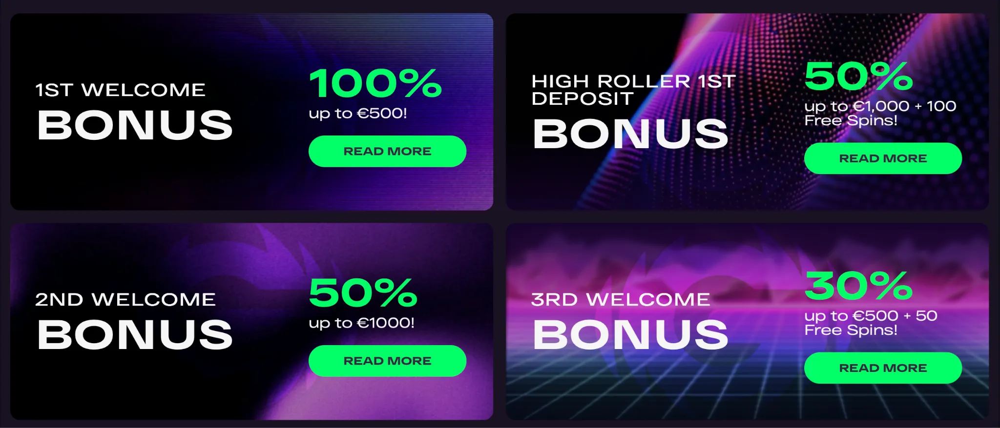 Bonuses and Promotions