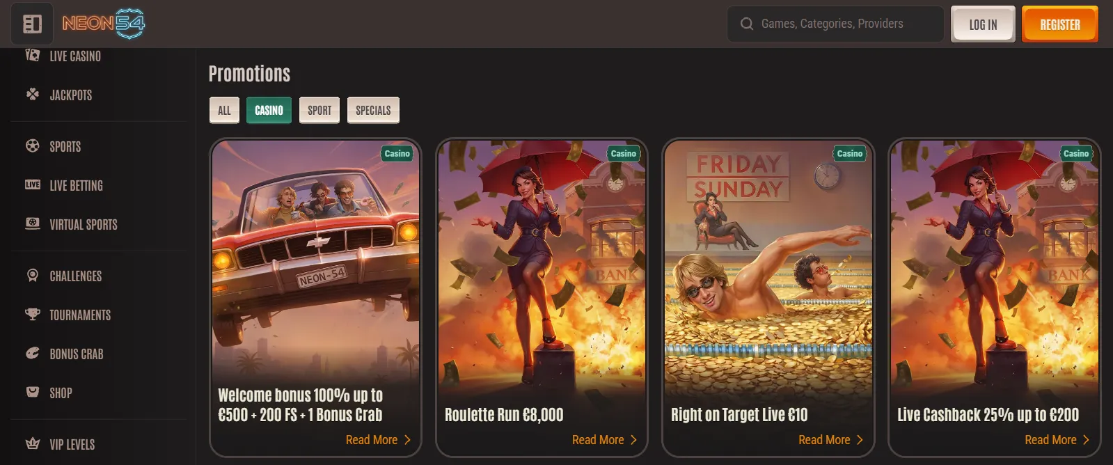 Bonuses and Promotions