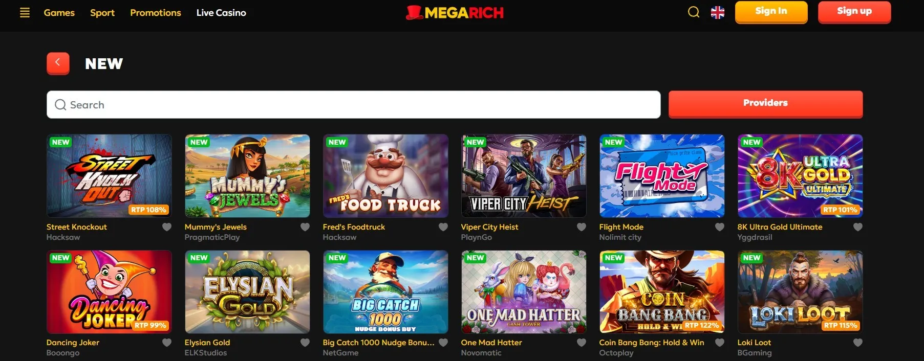 MegaRich Casino