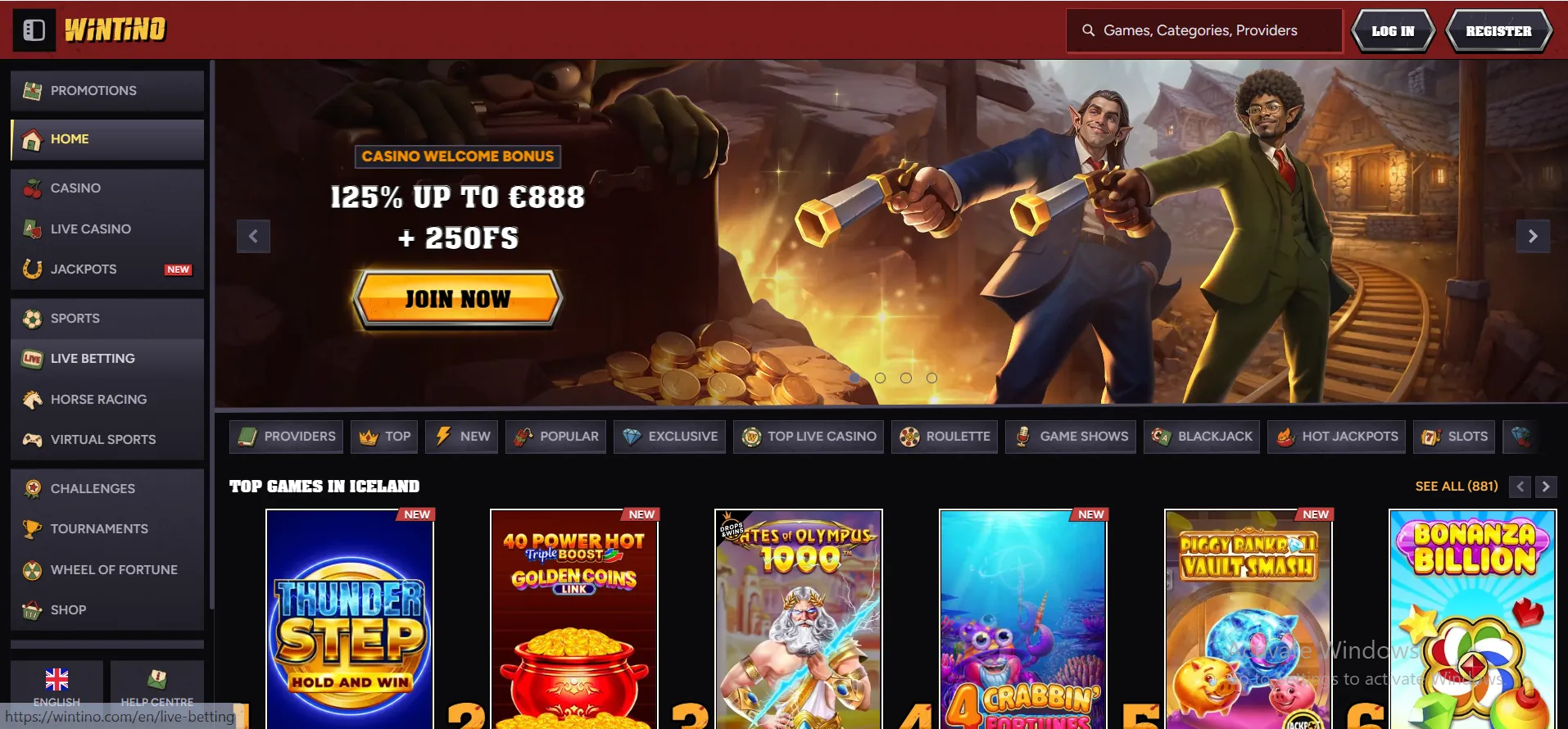 Wintino Casino