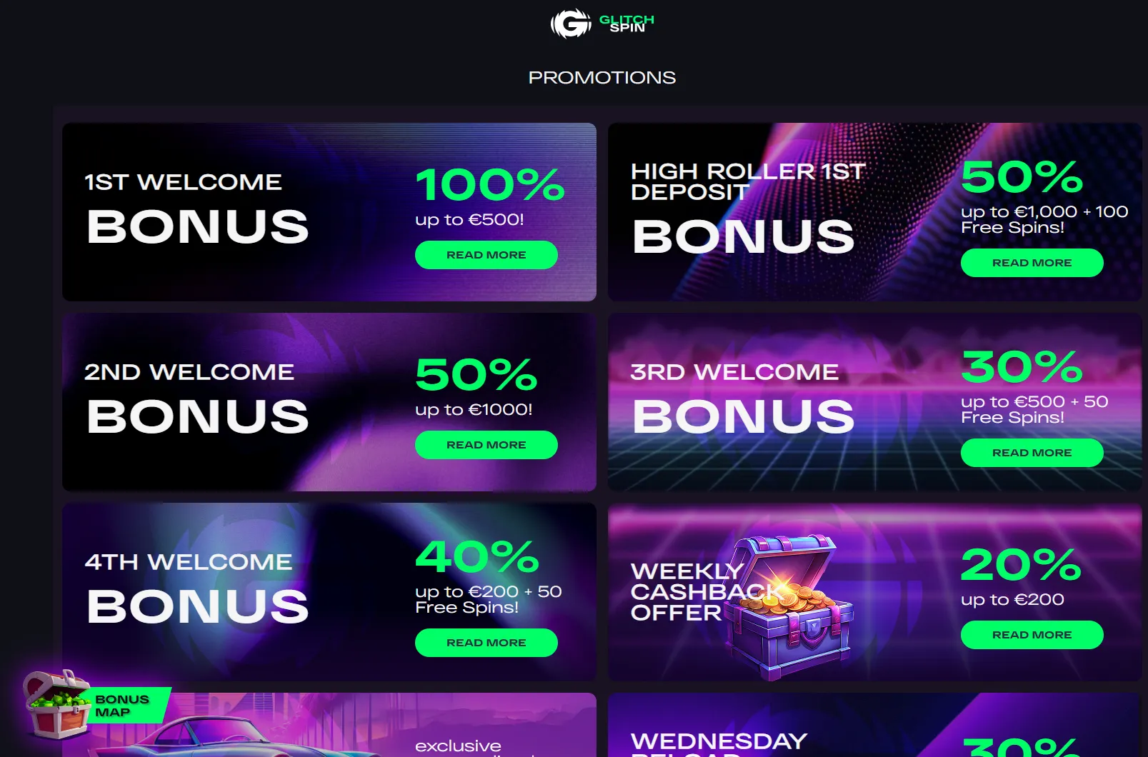 B&oacute;nusar og kynningar