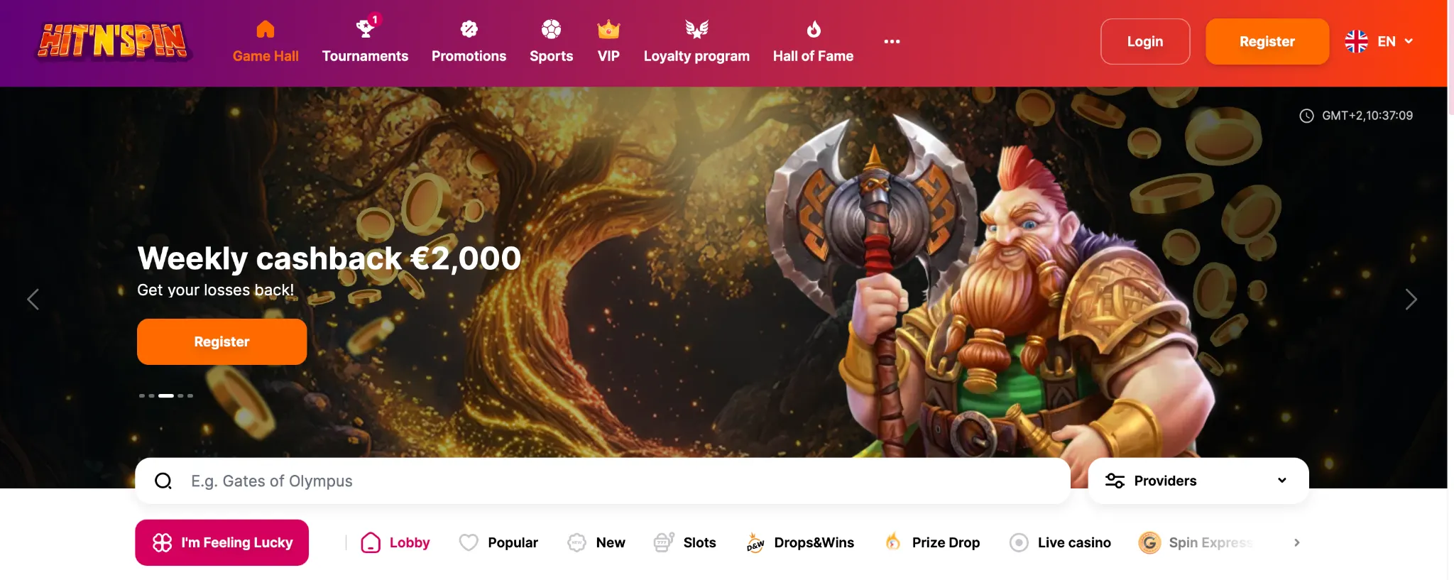 Hit'n'Spin Casino Hit'n'Spin Casino