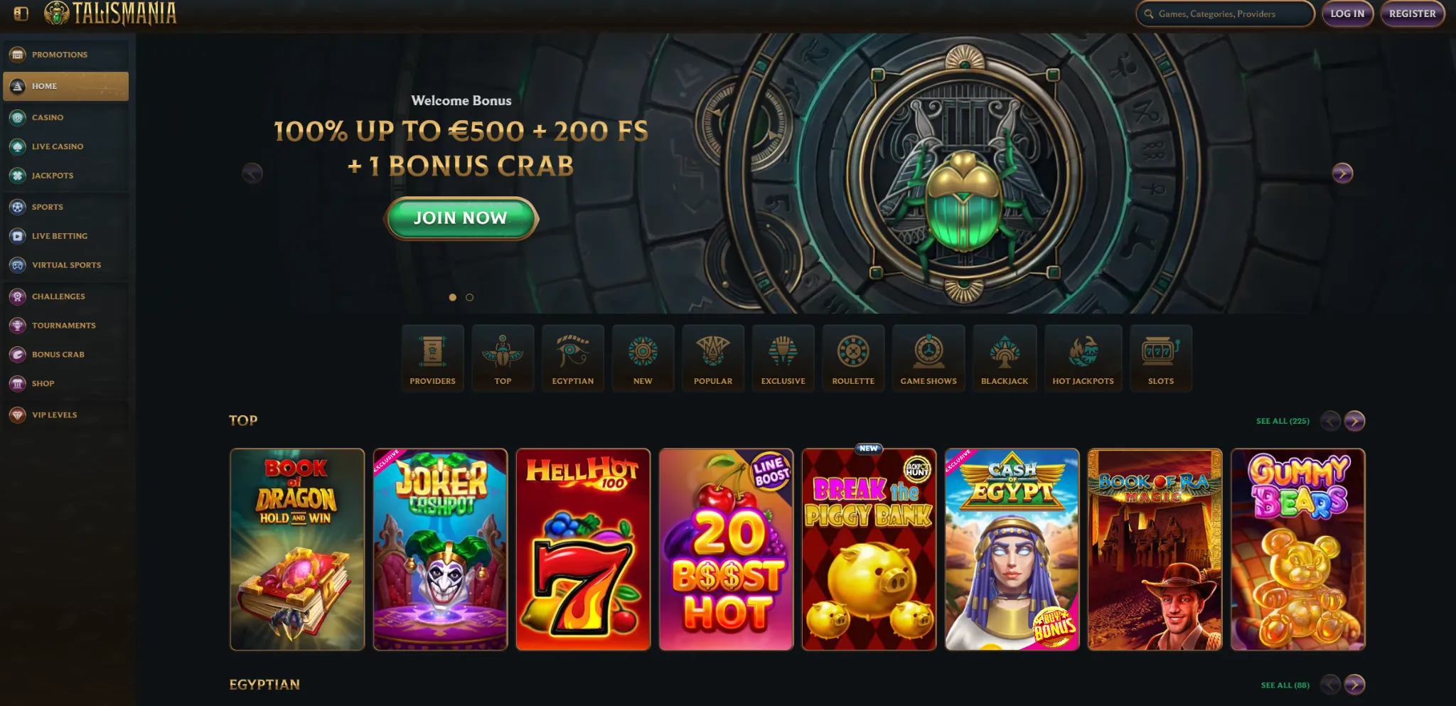 Talismania Casino