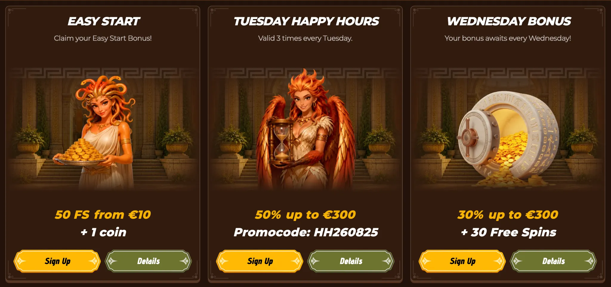 Bonuses and Promotions Bonuses and Promotions