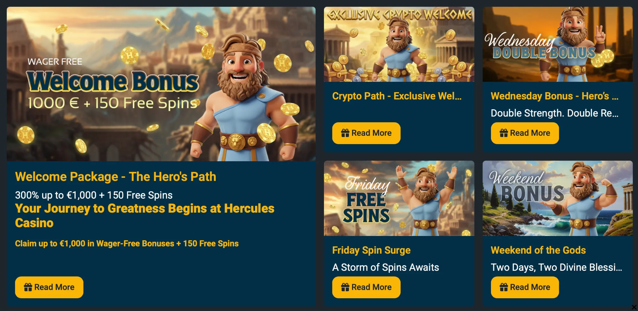 Bonuses and Promotions