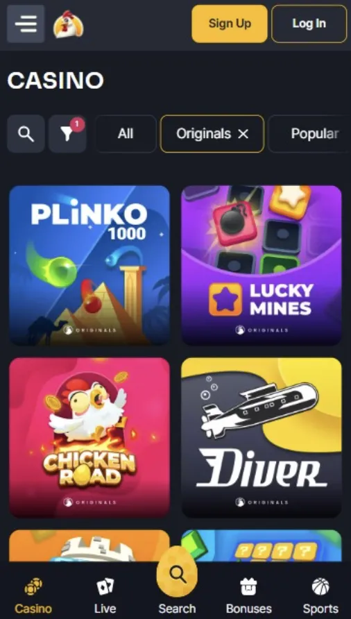 KokoBet Casino and App