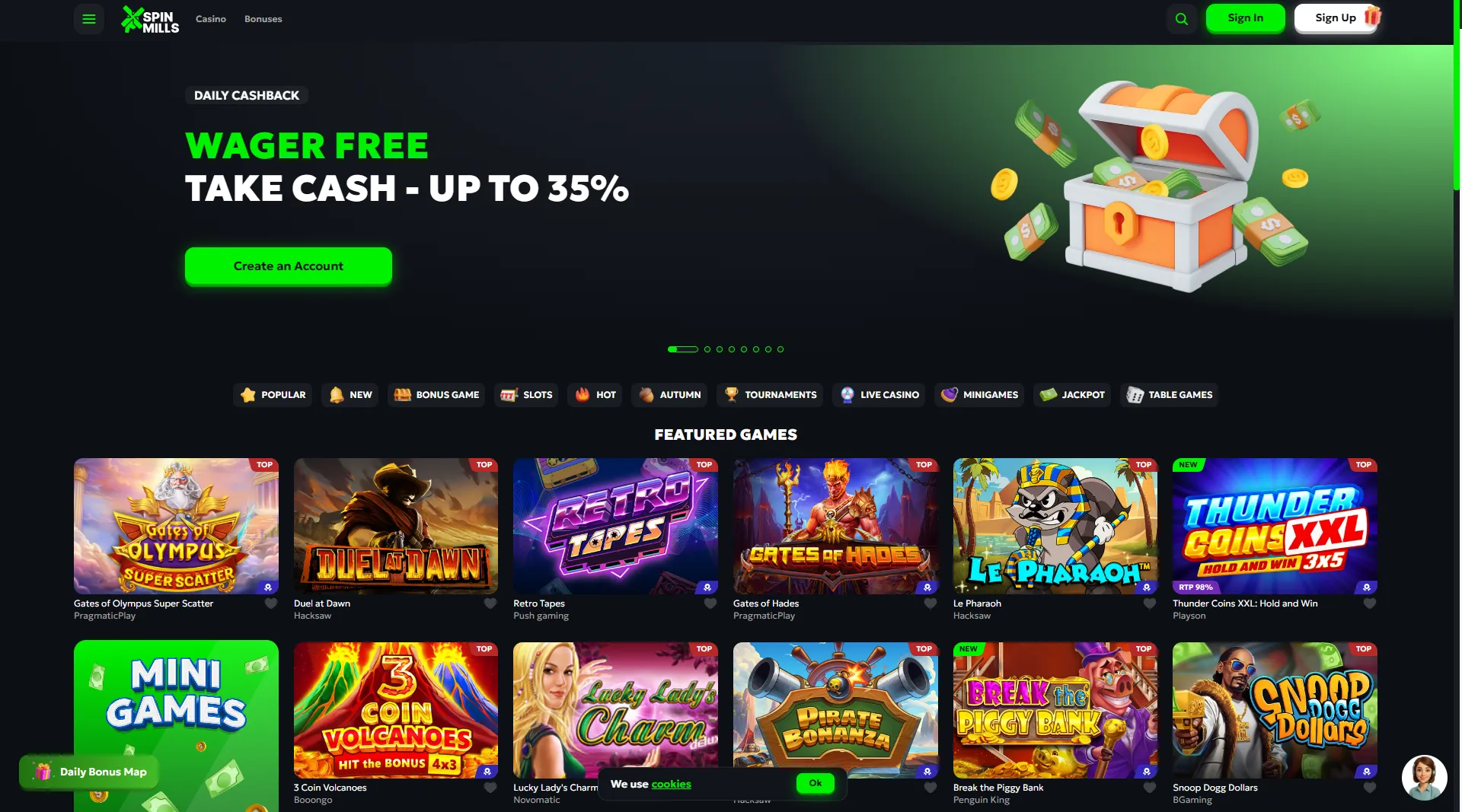 SpinMills Casino
