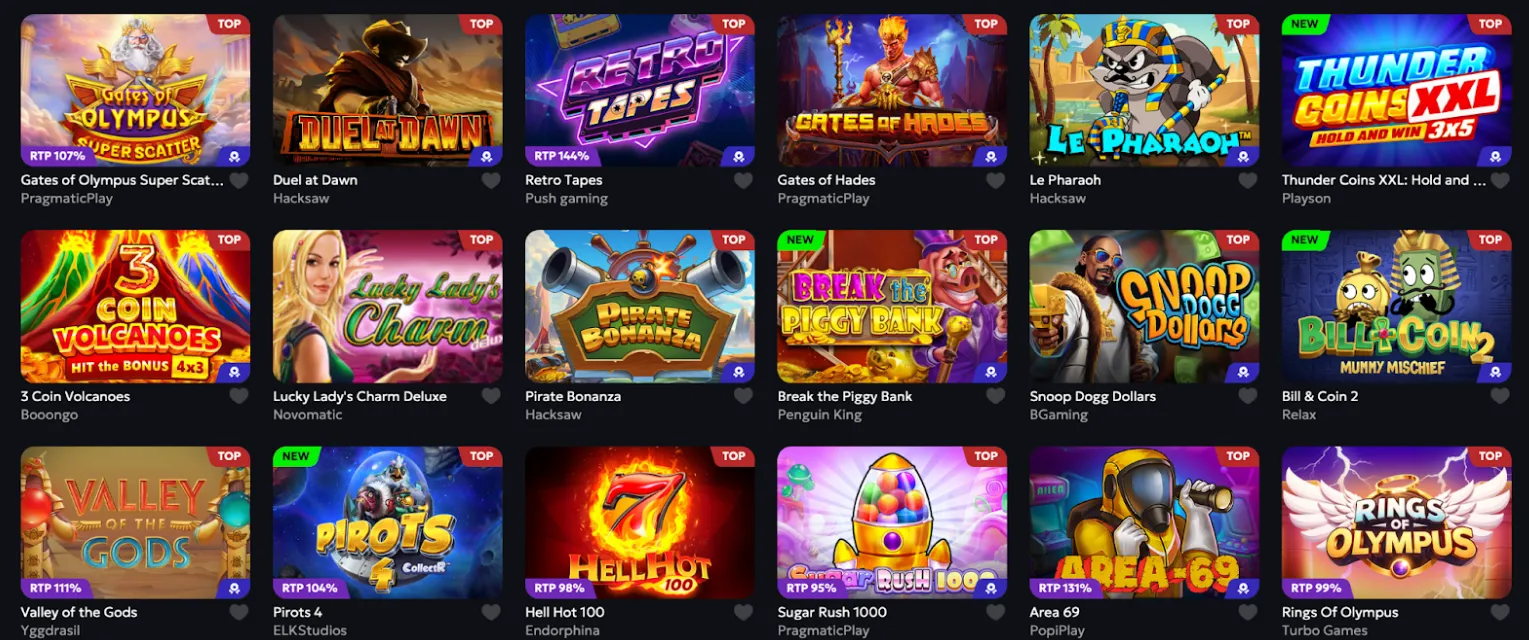 Selection of Games
