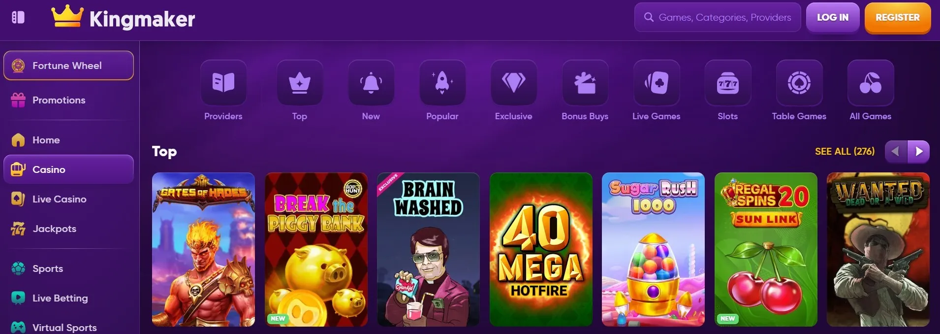 Kingmaker Casino