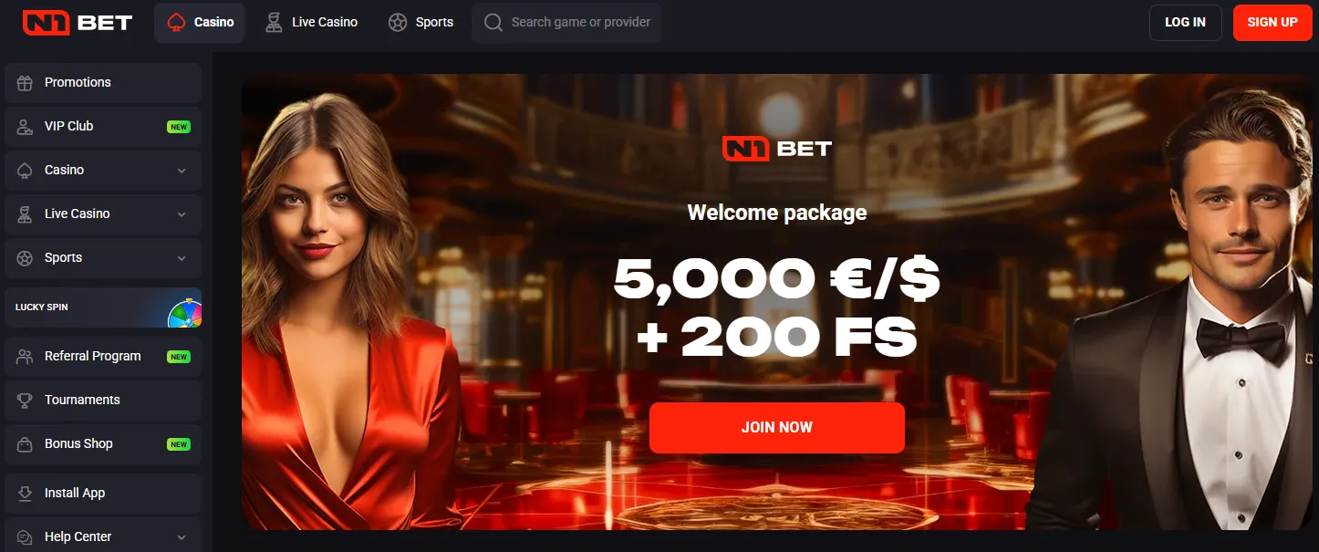 N1 Bet casino