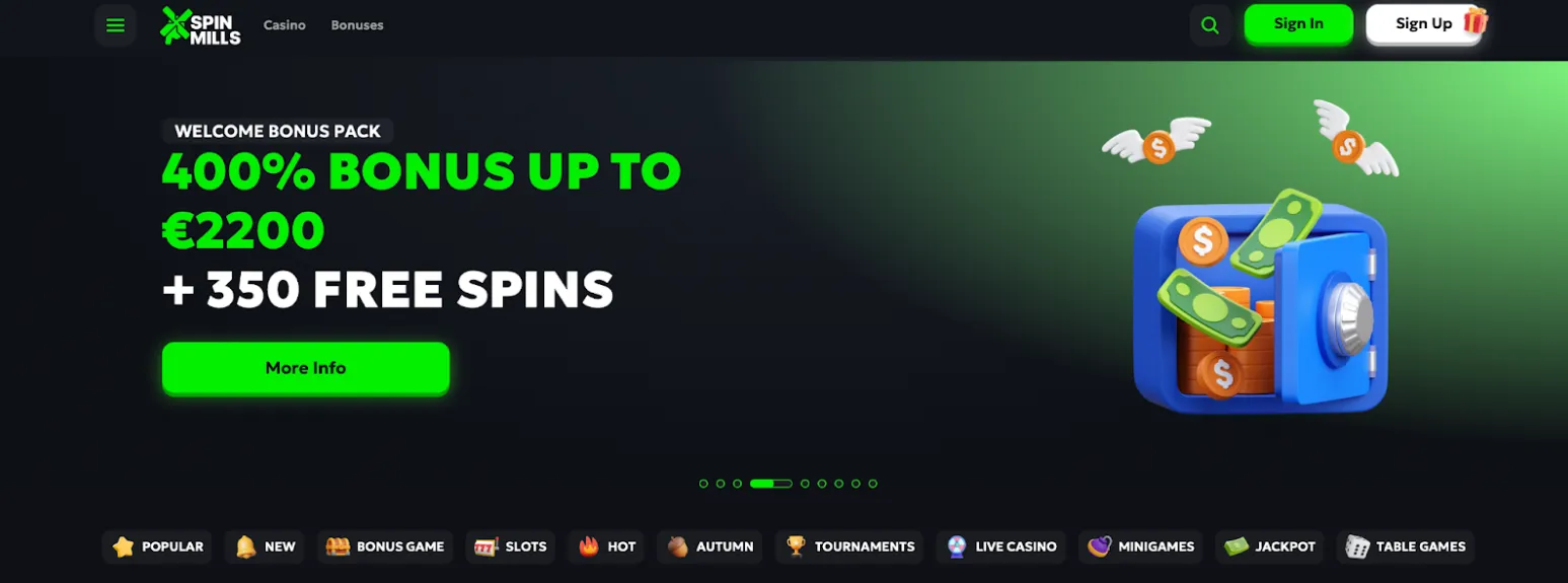 SpinMills Casino