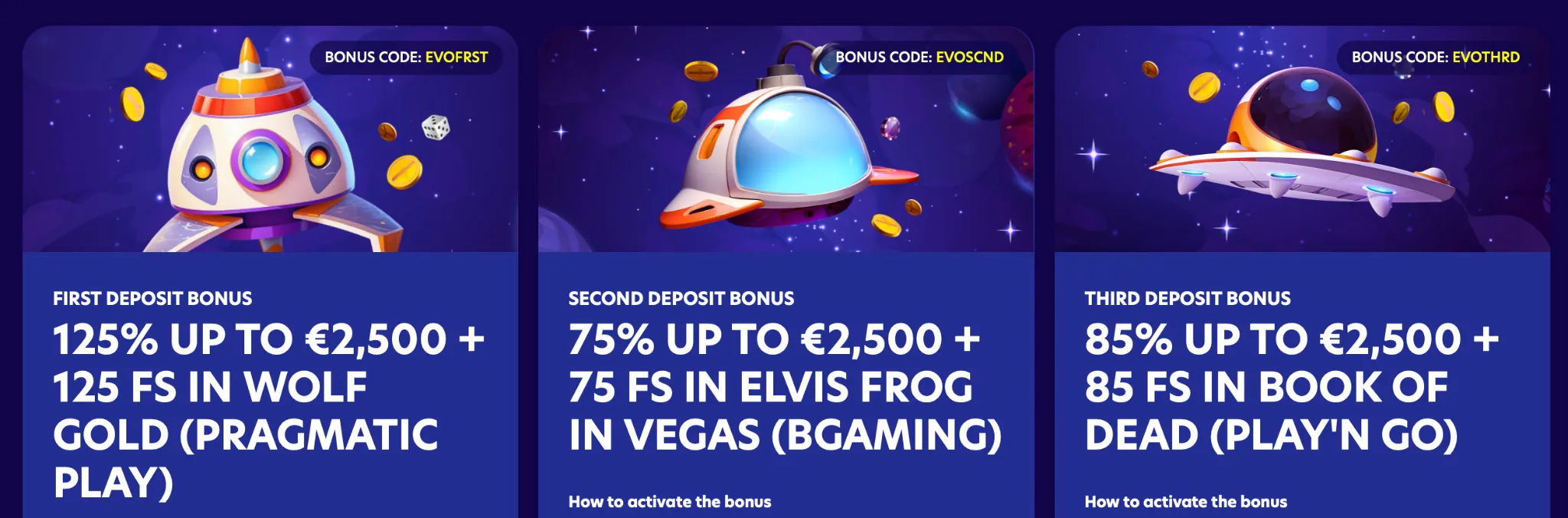 Bonuses and Promotions