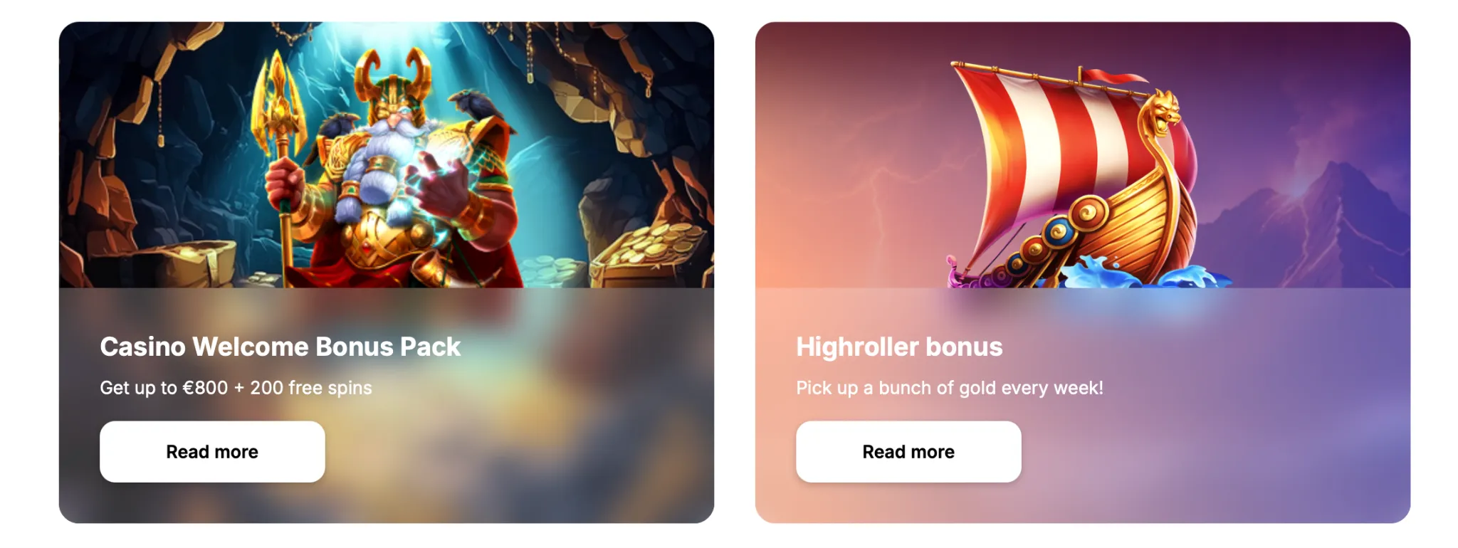 Bonuses and Promotions Bonuses and Promotions