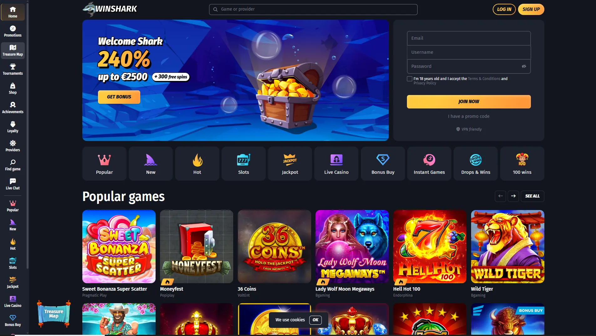 WinShark Casino