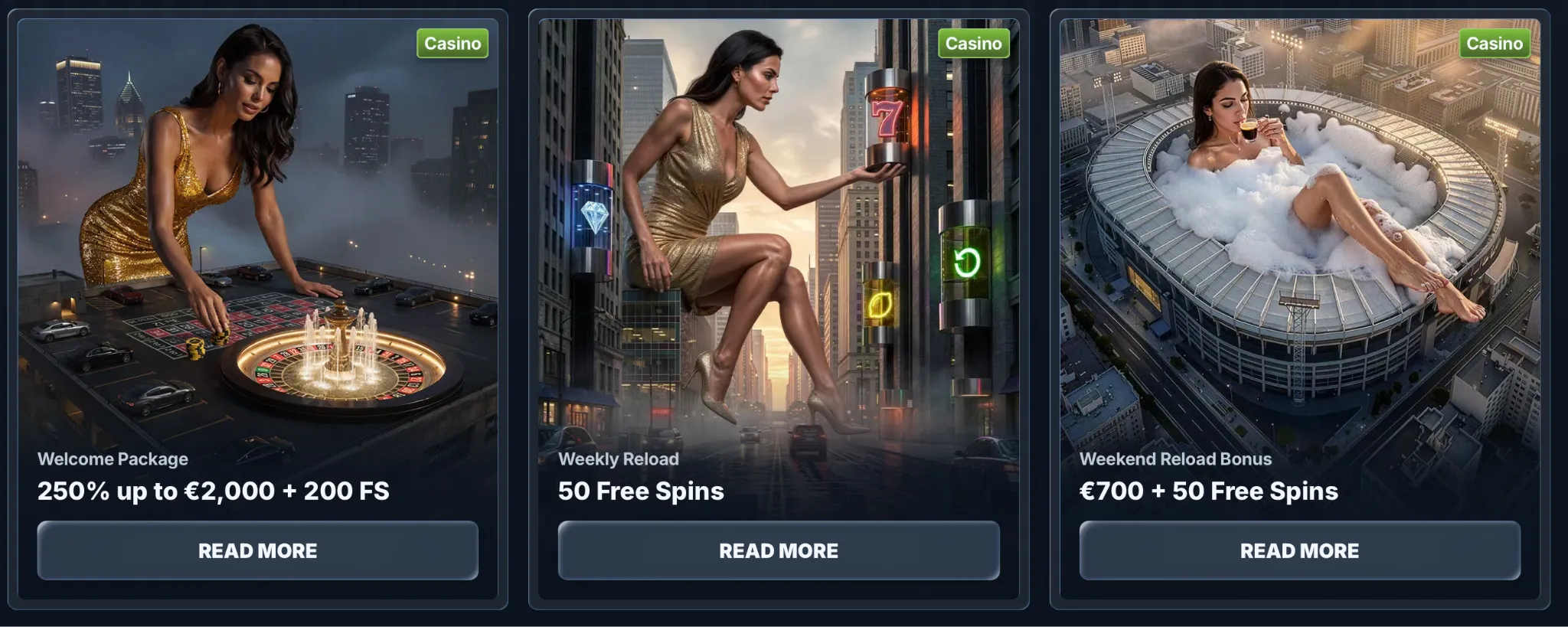 Bonuses and Promotions Bonuses and Promotions