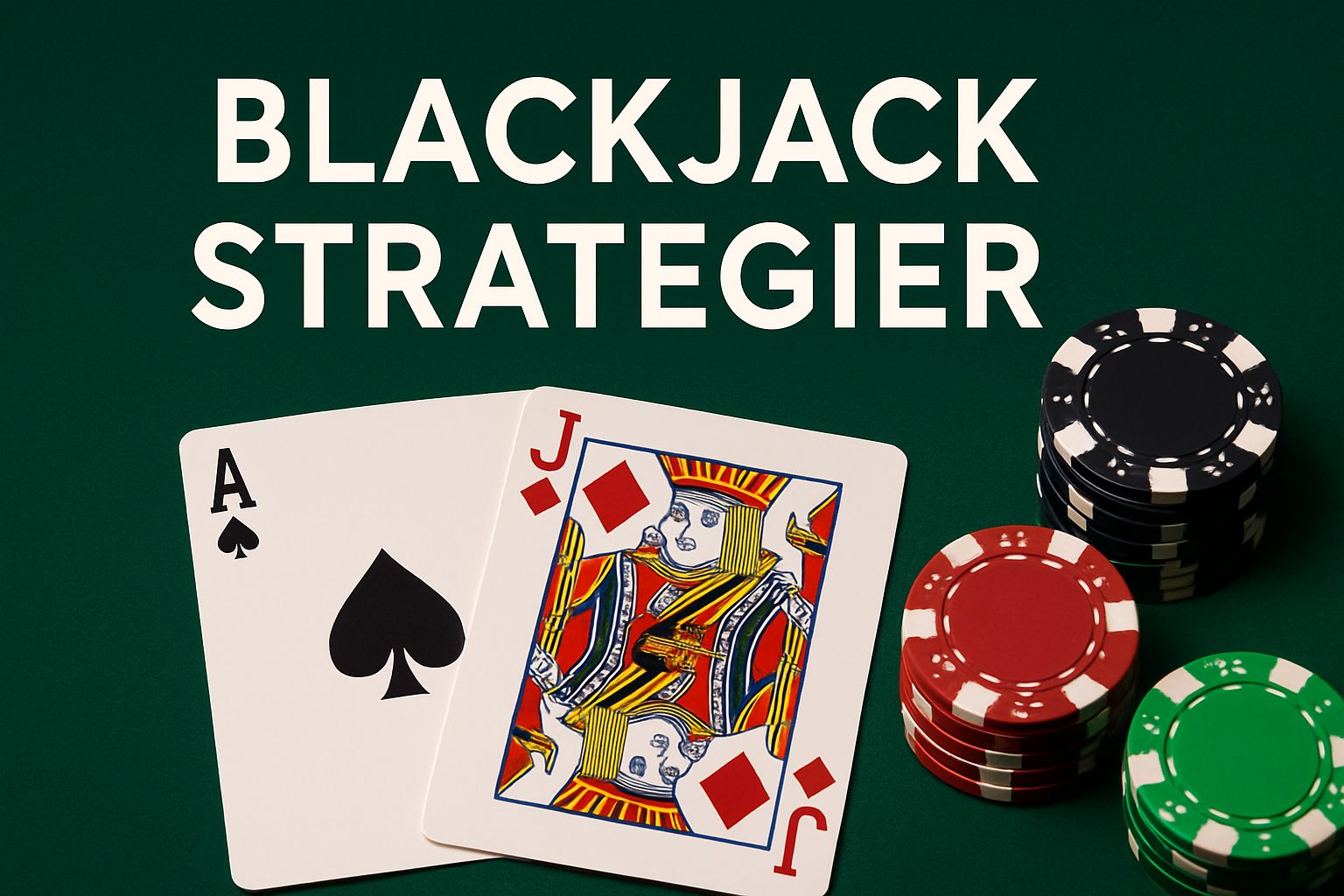Blackjack strategier for spillere av alle nivåer