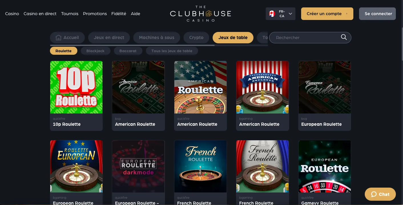 The Clubhouse Casino
