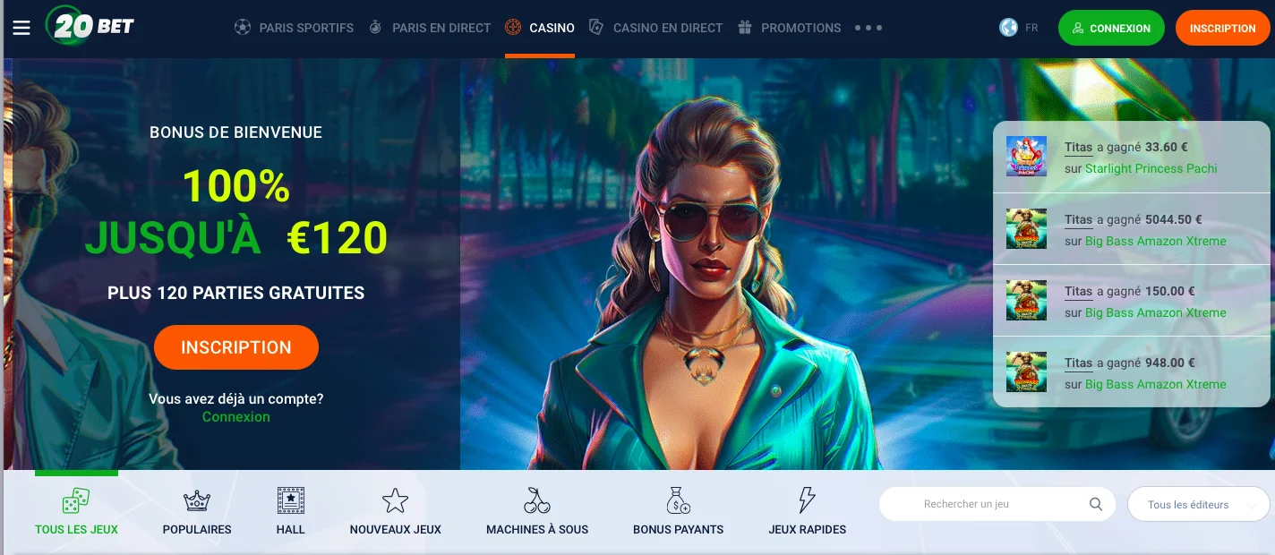 20bet casino