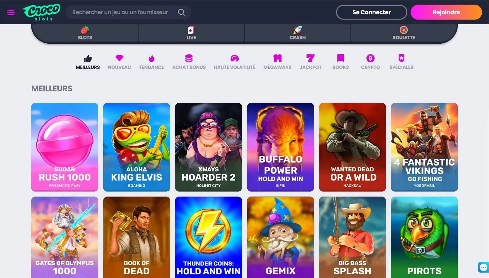 Sélection de jeux