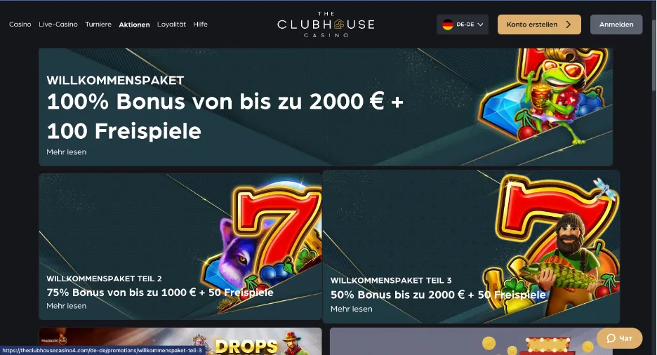Boni und Promotionen