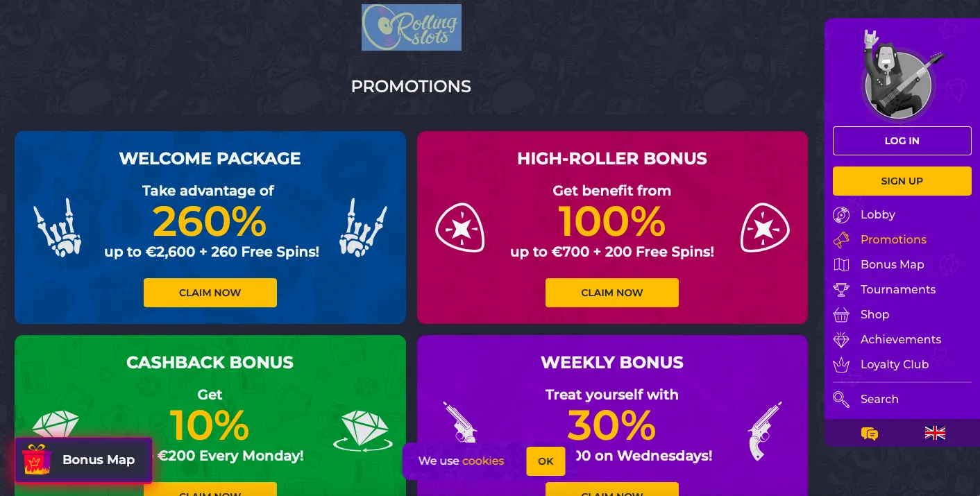 Bonus et promotions
