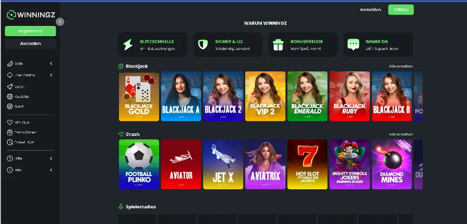Spielauswahl