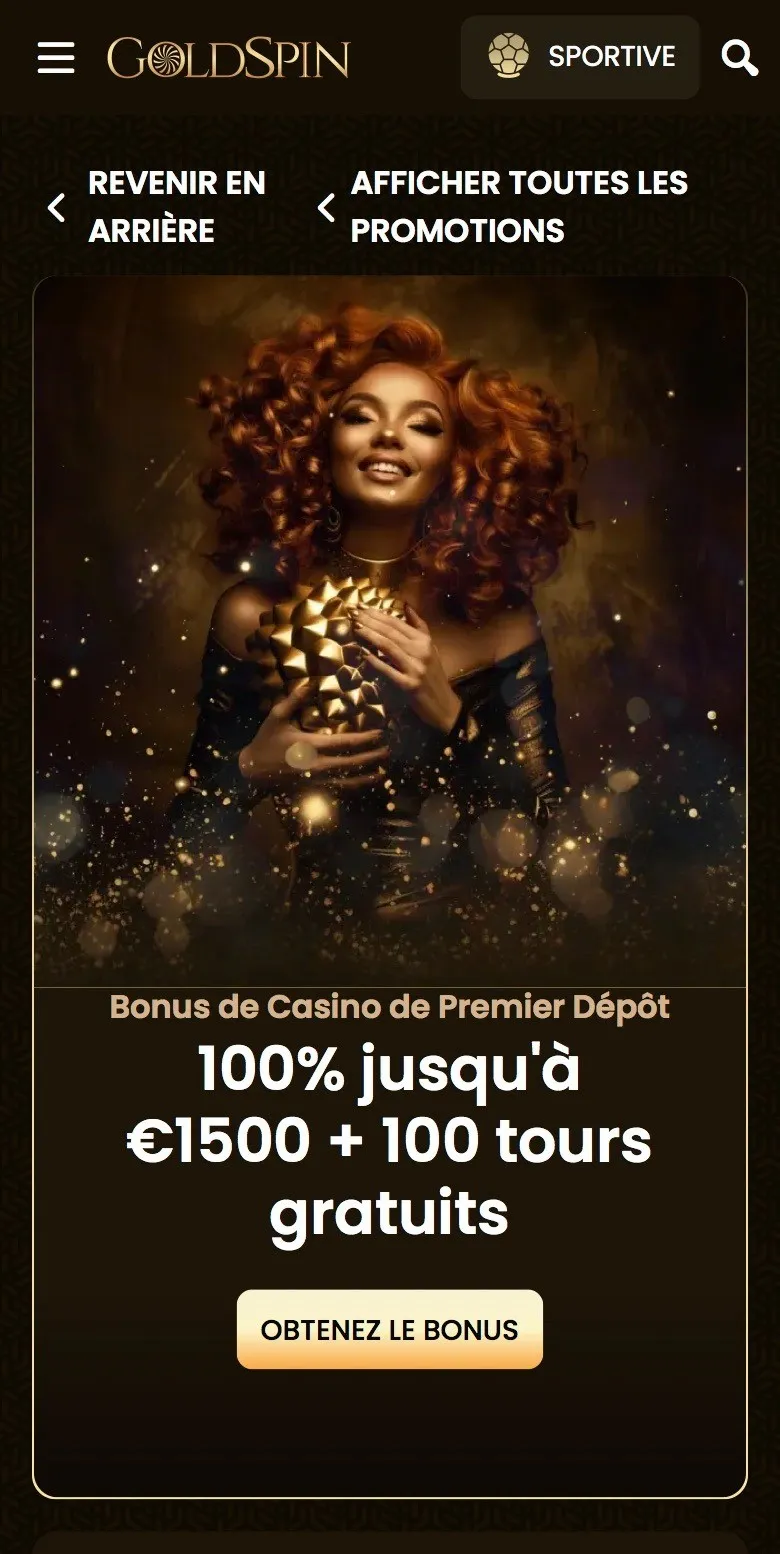 Application et version mobile
