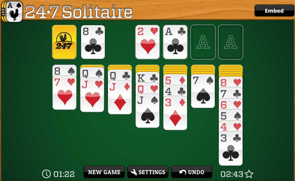solitaire game play