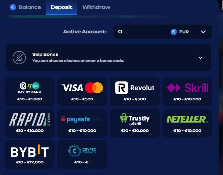 Depozito metodai Depozito metodai