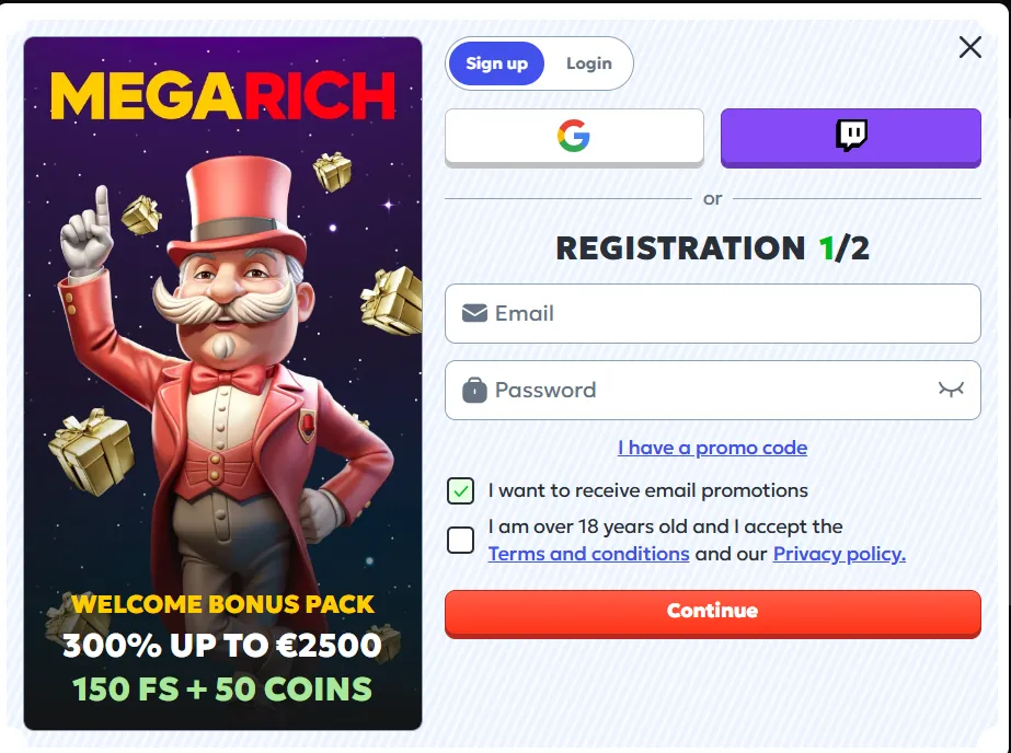 Megarich Casino Megarich Casino