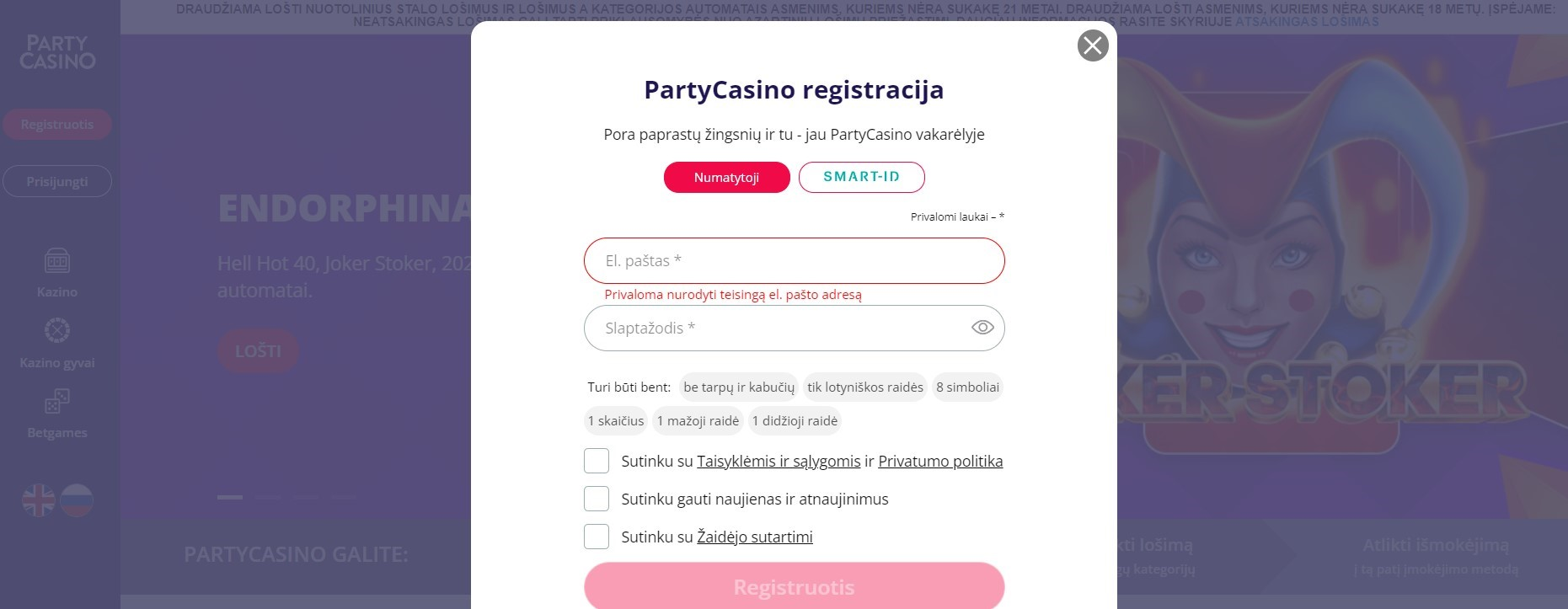 PartyCasino