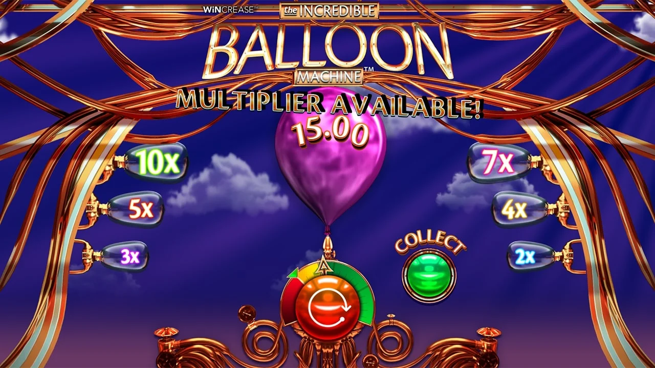 screenshot The Incredible Balloon Machine slot