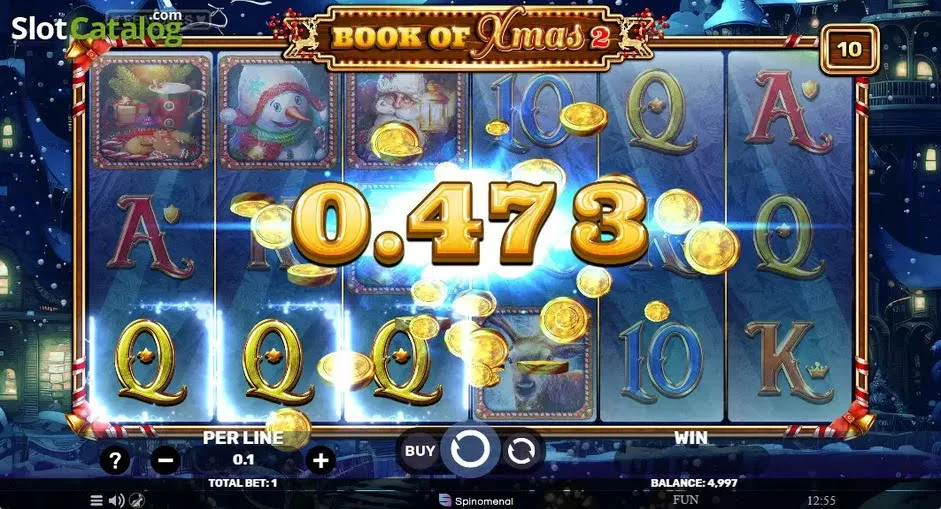 screenshot Book Of Xmas slot