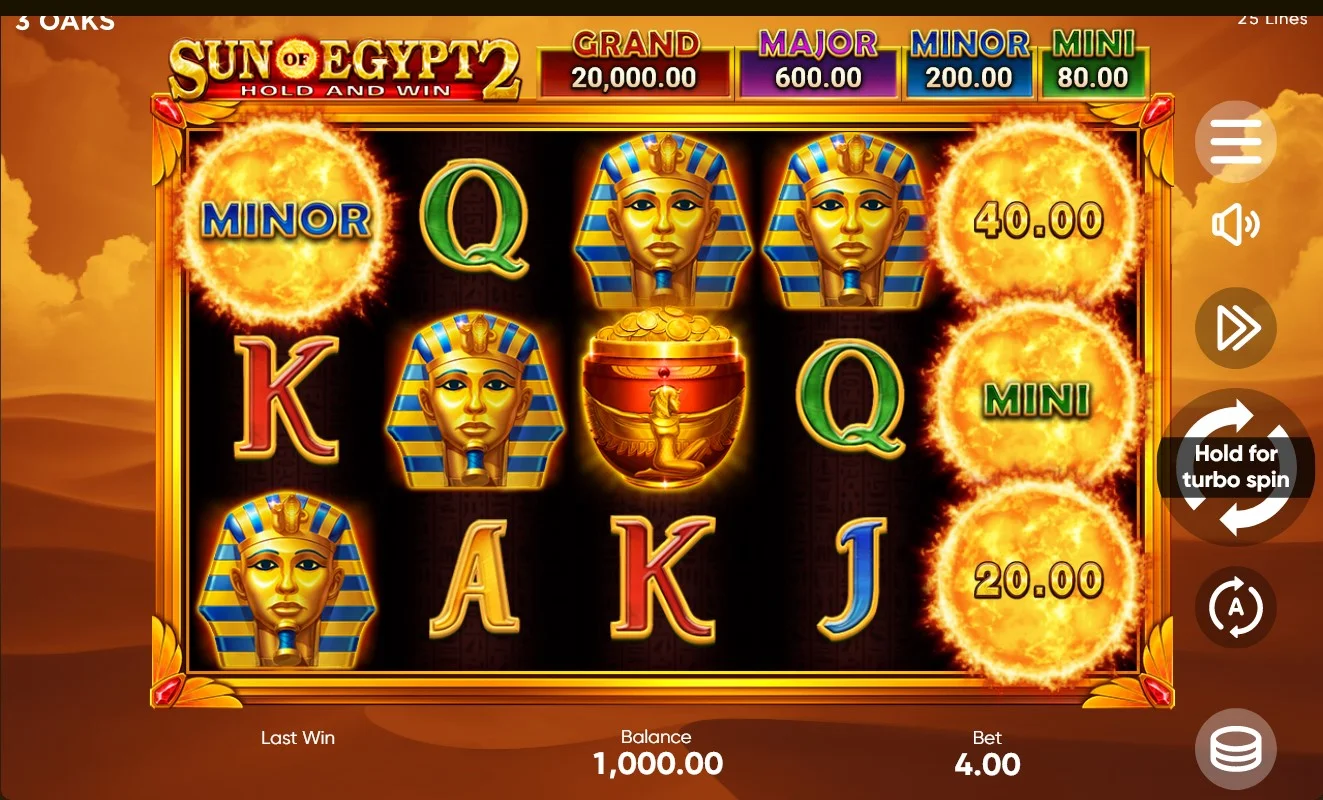 Sun of Egypt 2 slot