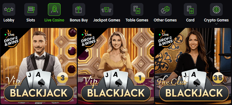 neospin casino blackjack