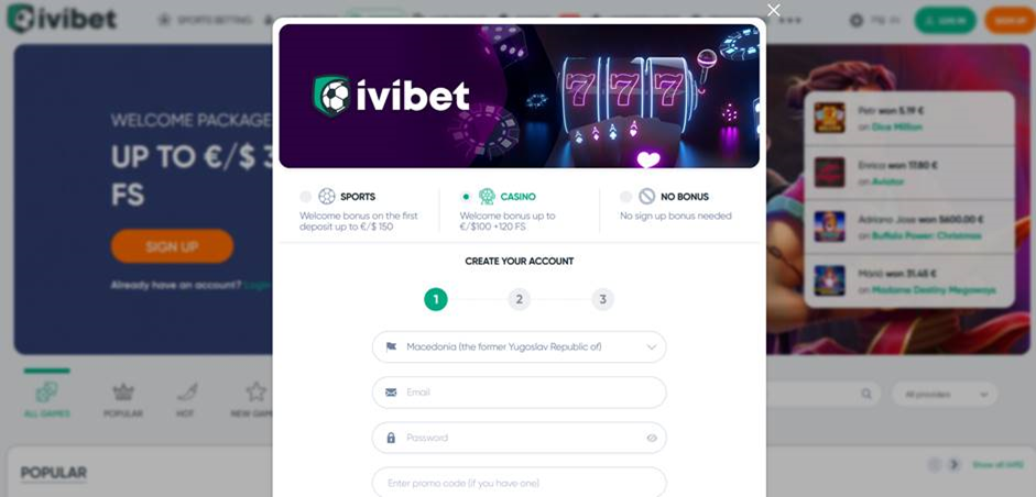 Ivibet казино онлајн