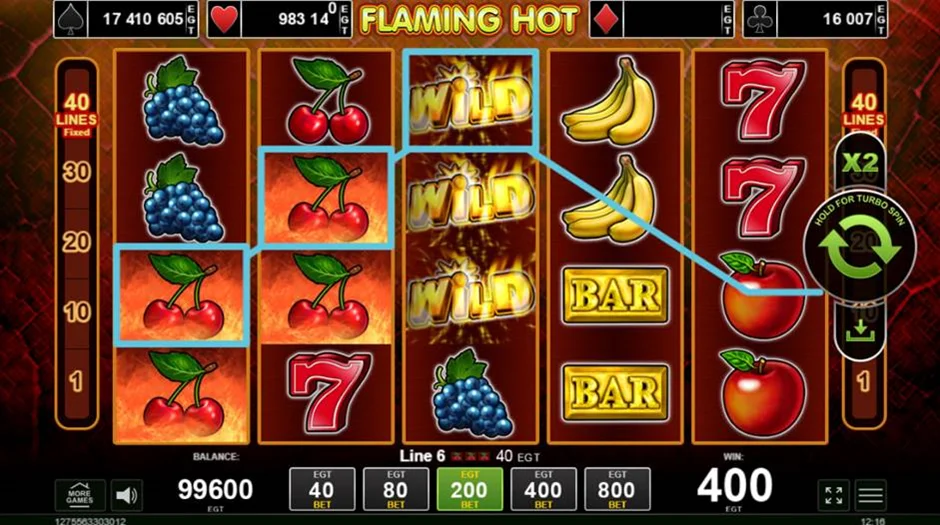 Flaming Hot слот игра