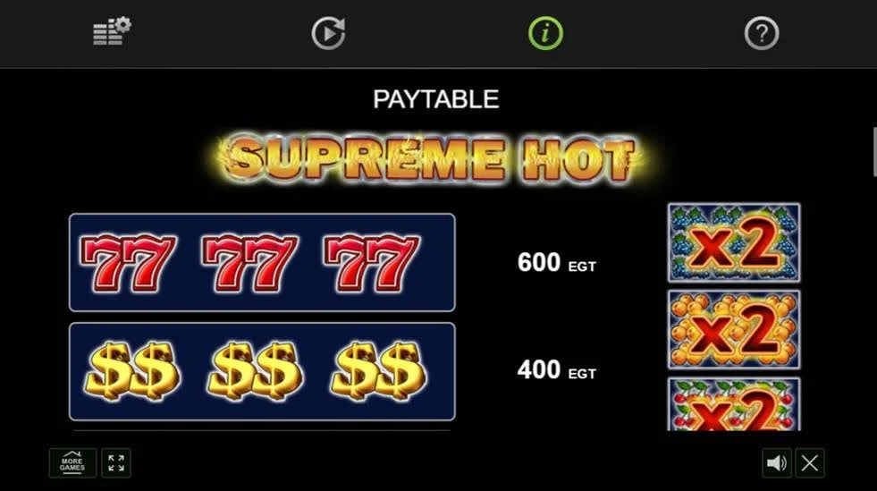 Supreme Hot слот игра