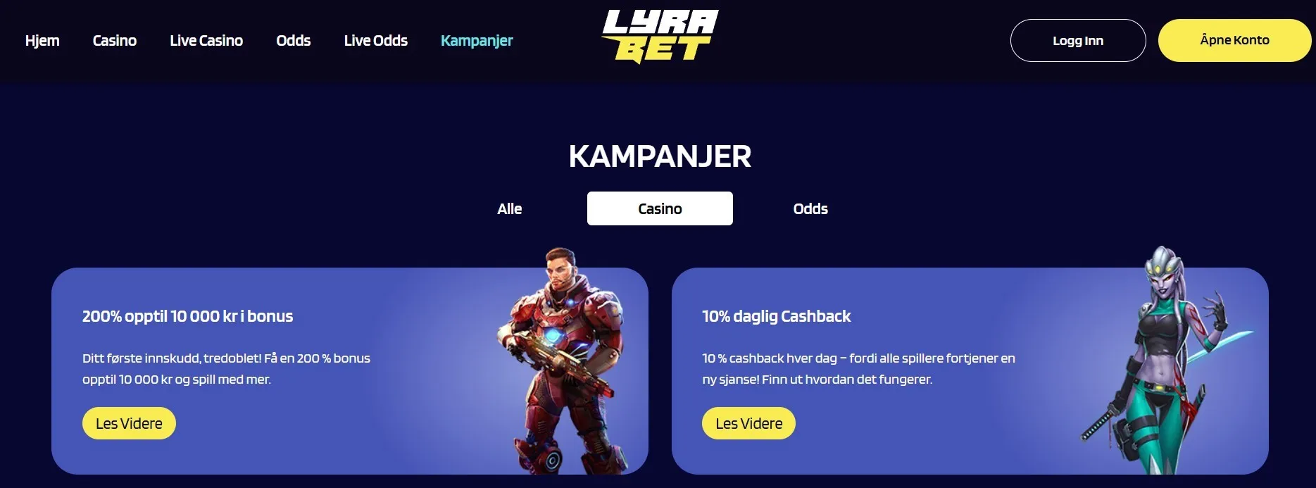 Bonuser og kampanjer