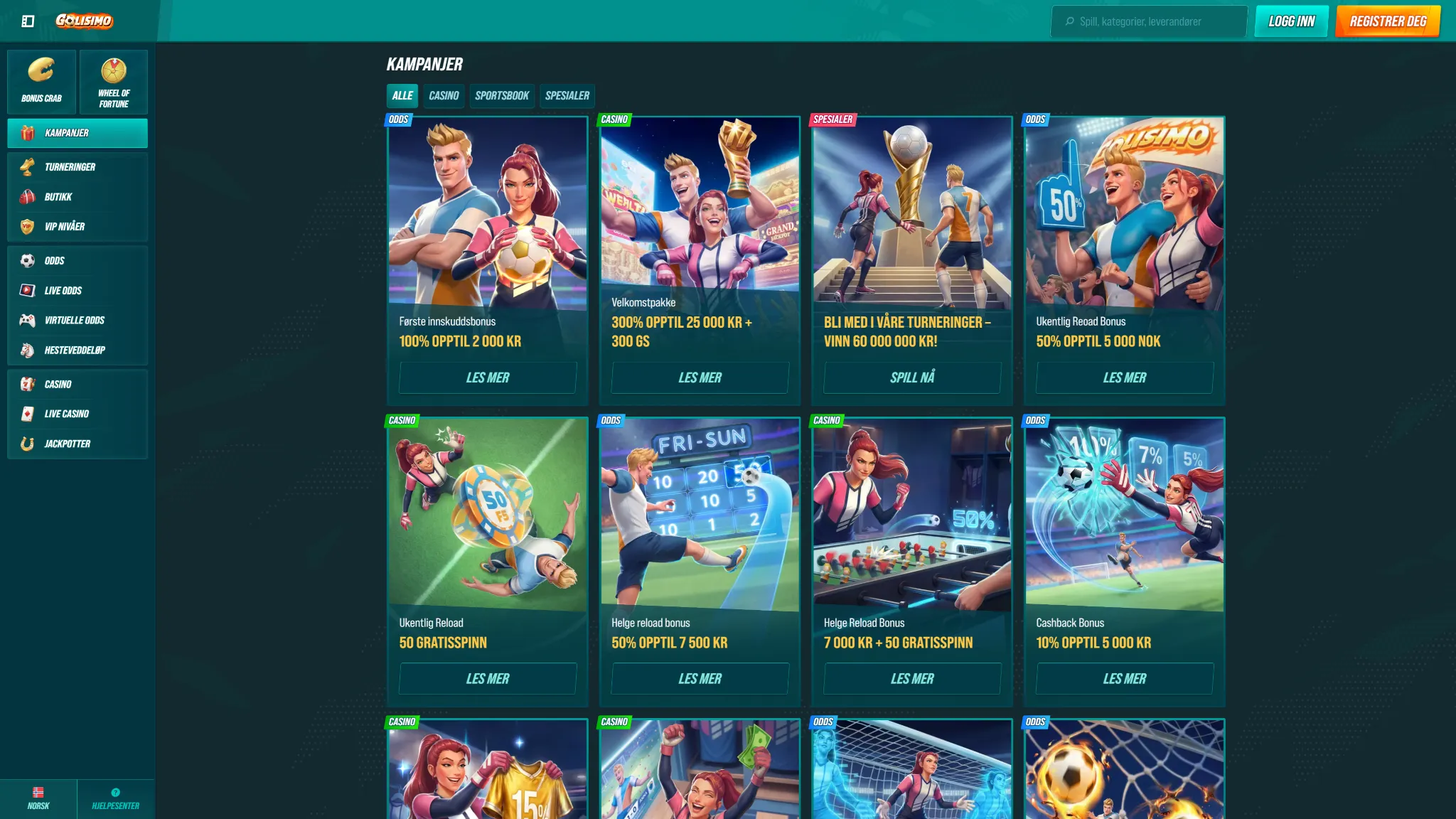 Bonuser og kampanjer