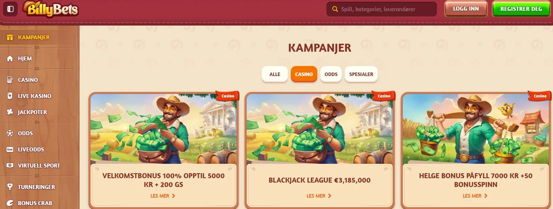 Bonuser og kampanjer