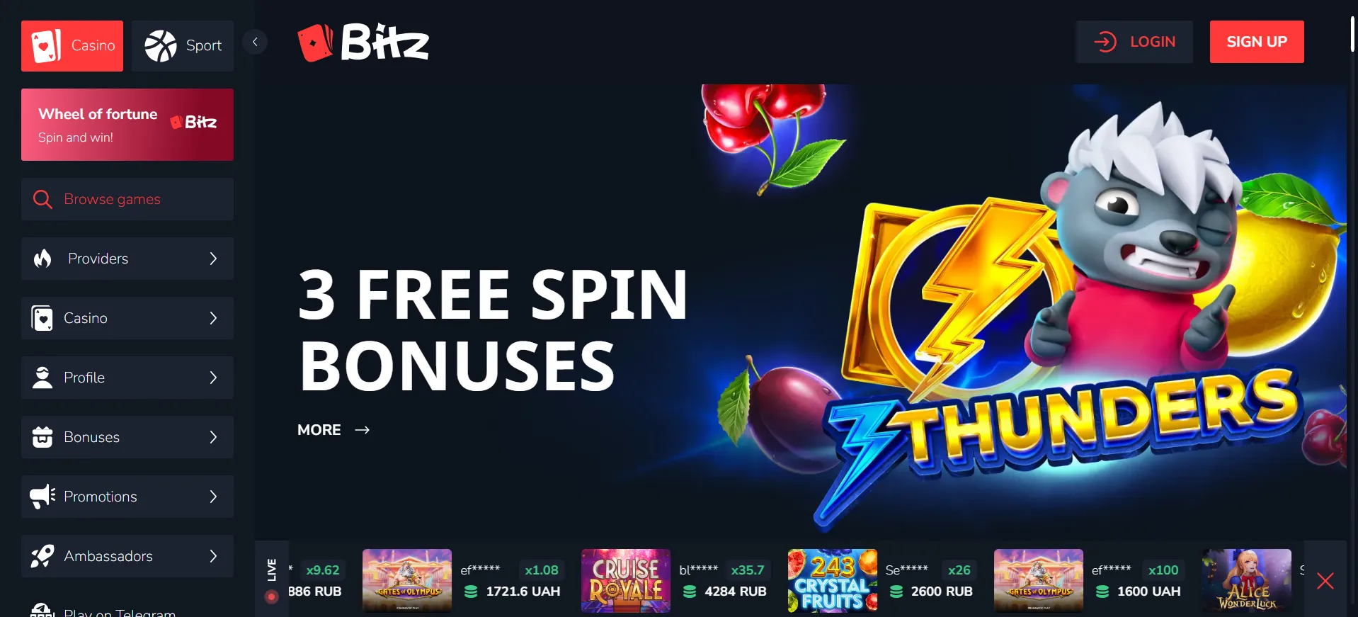 Bitz Casino