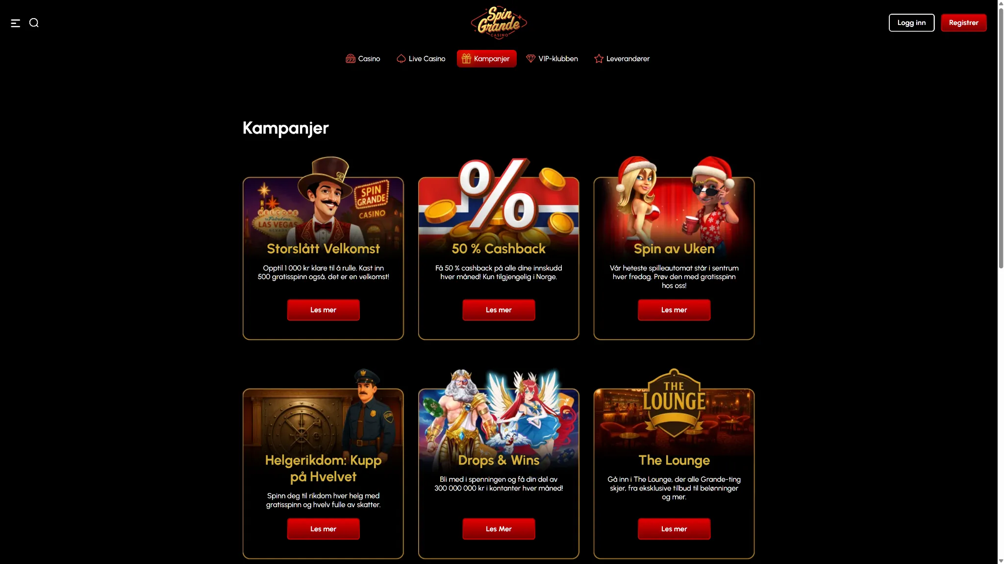 Bonuser og Kampanjer