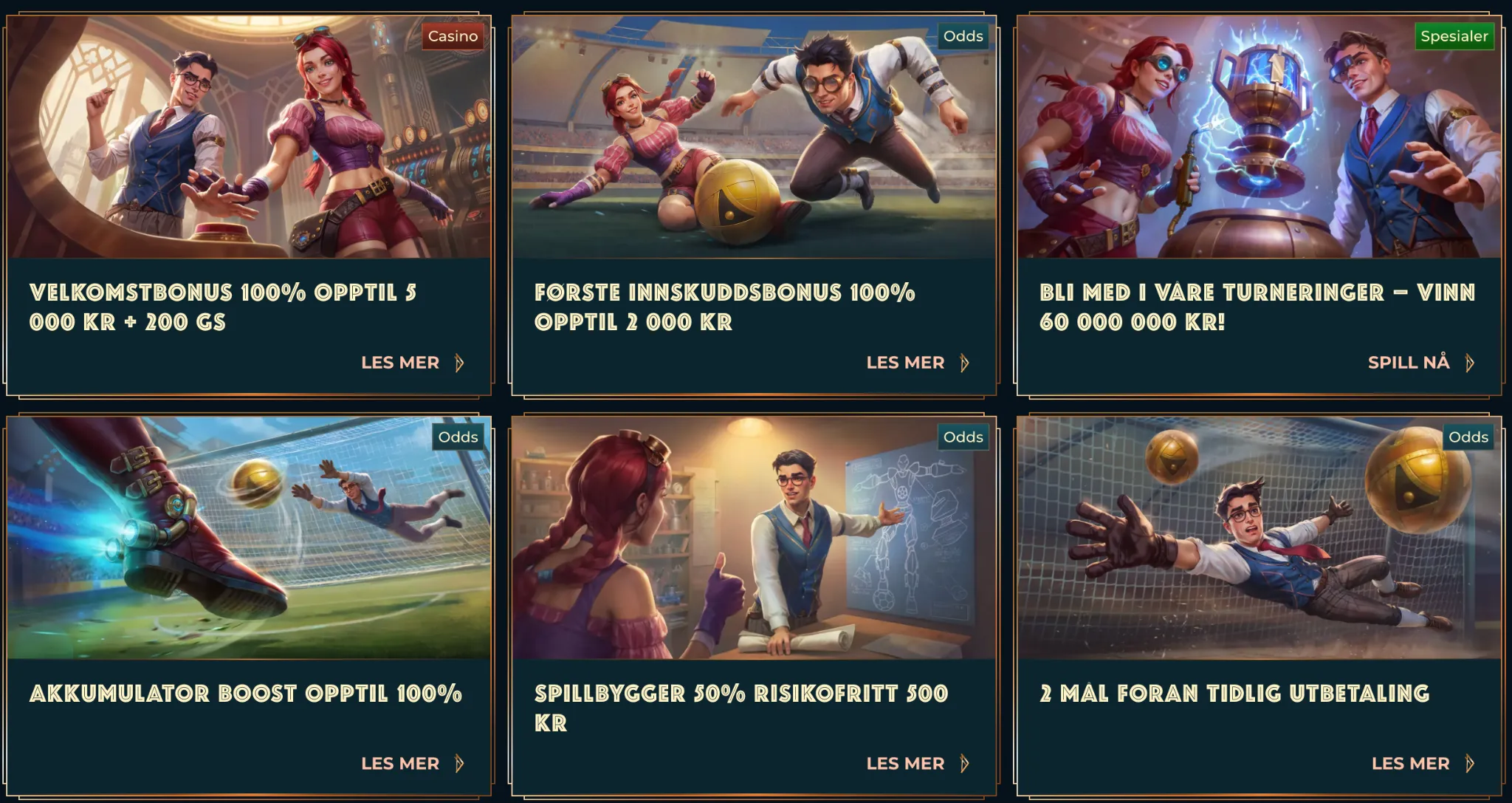 Bonuser og kampanjer