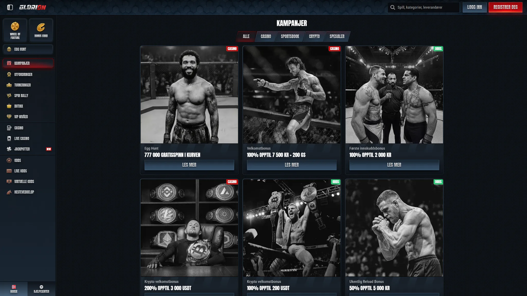 Bonuser og kampanjer