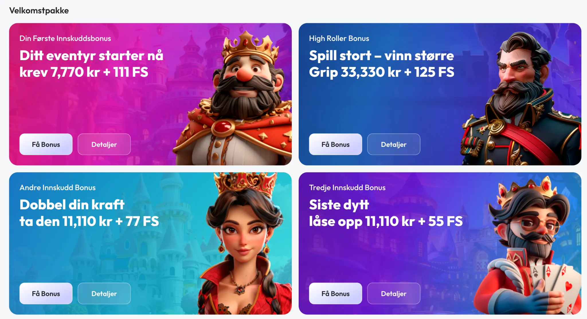 Bonuser og kampanjer