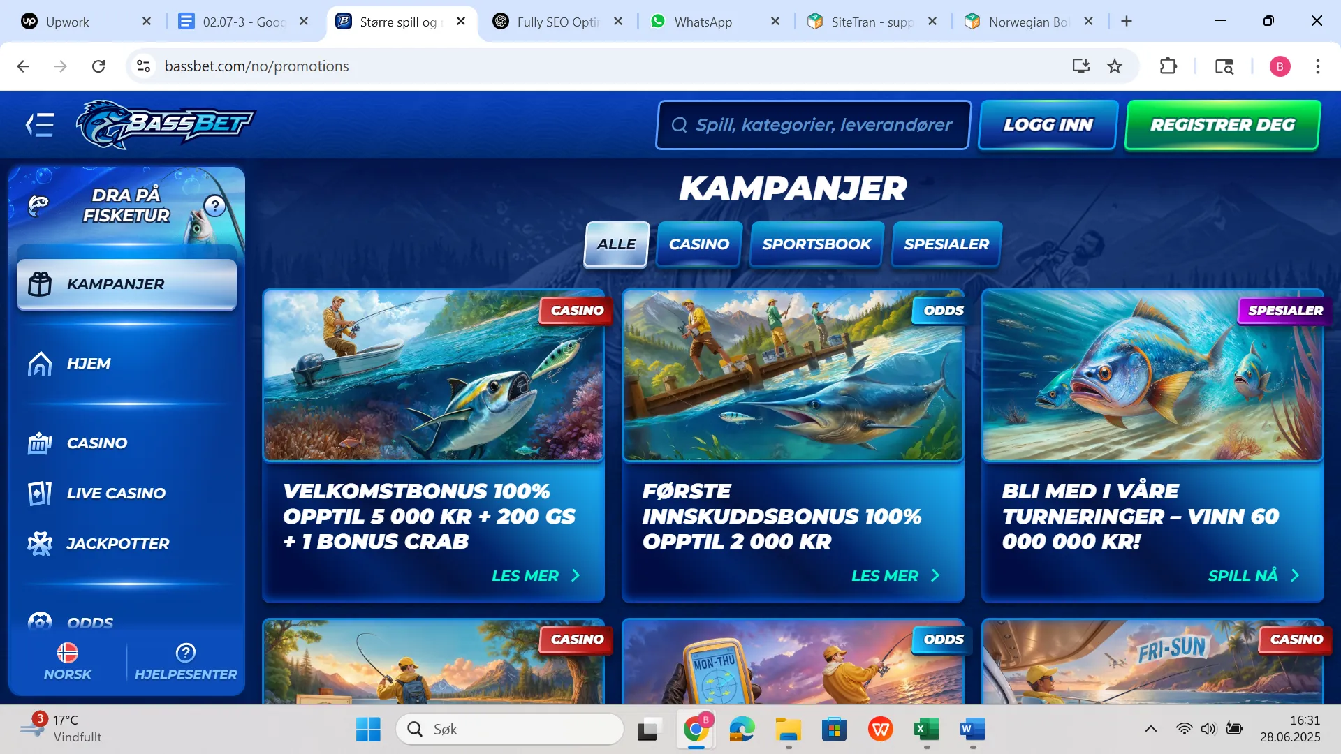 Bonuser og kampanjer