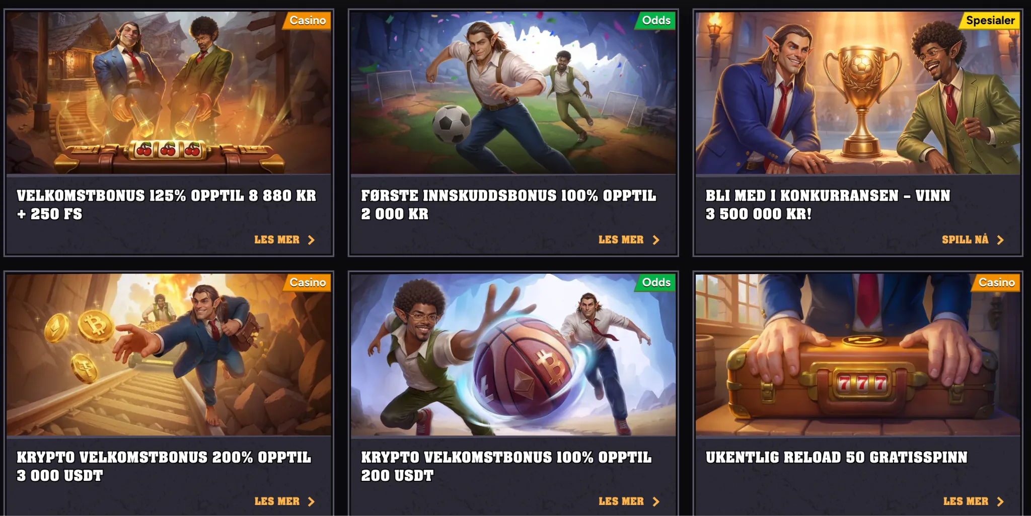 Bonuser og kampanjer