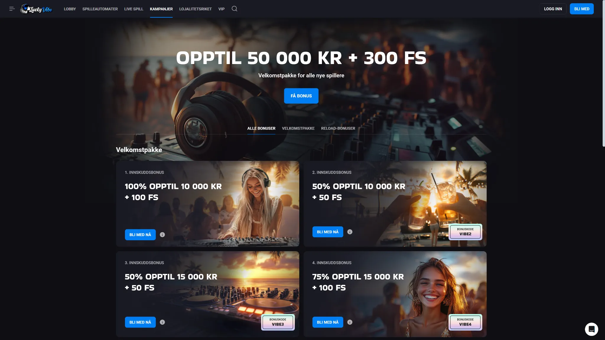 Bonuser og kampanjer